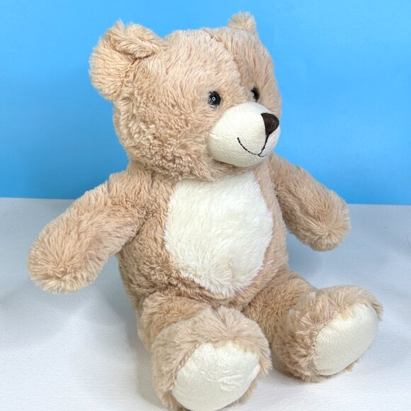 Best Made Toys Soft Cuddly Tan Teddy Bear 13" Plush Stuffed Animal Toy - Picture 2 of 5